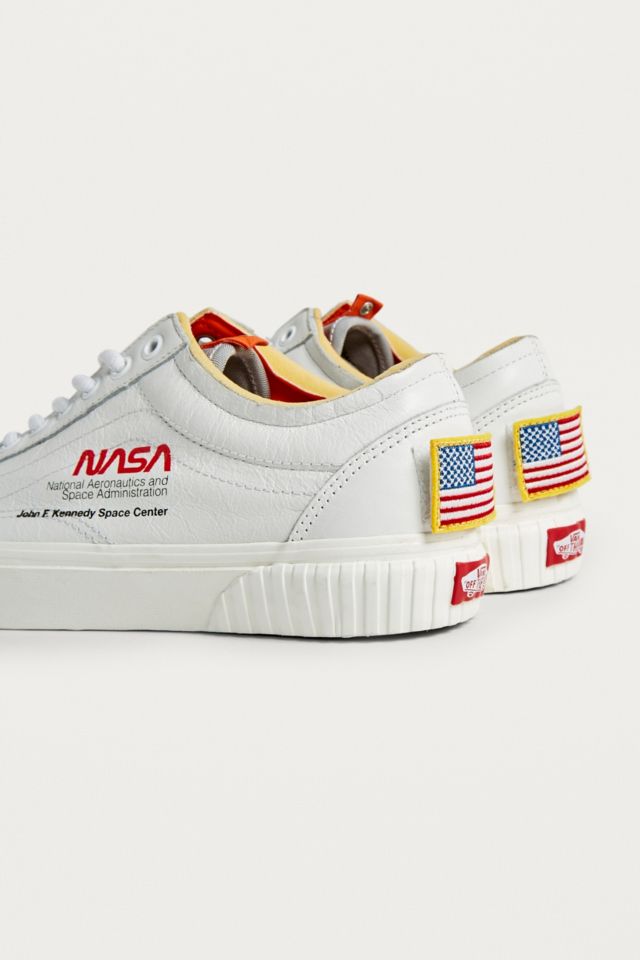 Vans nasa white outlet shoes