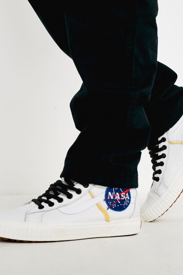 Vans white nasa on sale shoes