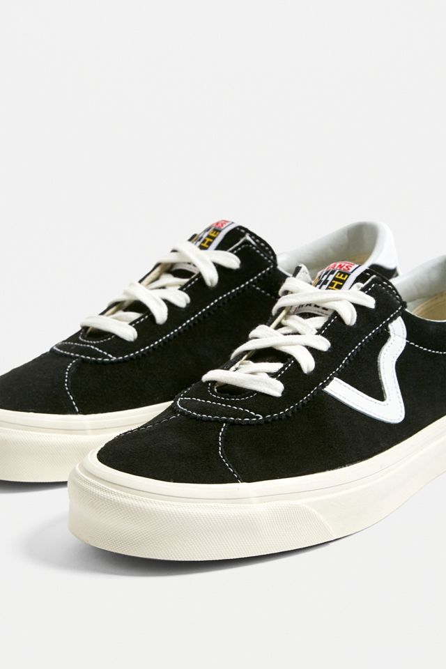 Vans Anaheim Factory Authentic Black Suede Trainers #1