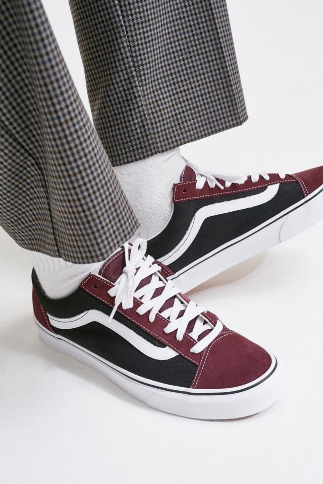 Vans Retro Sport Style 36 Prune and Black Trainers