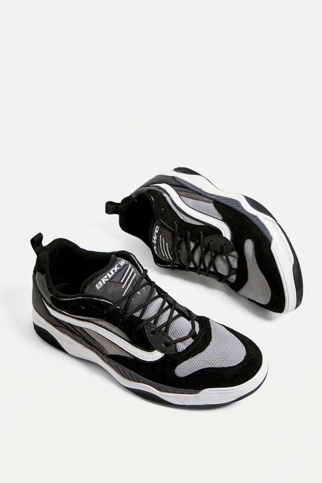 Vans - Baskets noires et blanches Brux WC #1