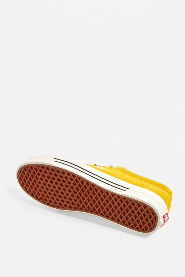 Vans yellow corduroy hot sale slip on