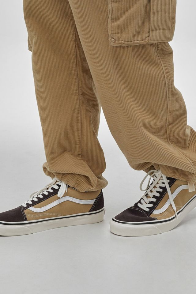 Vans Old Skool Chocolate and Khaki Trainers #2