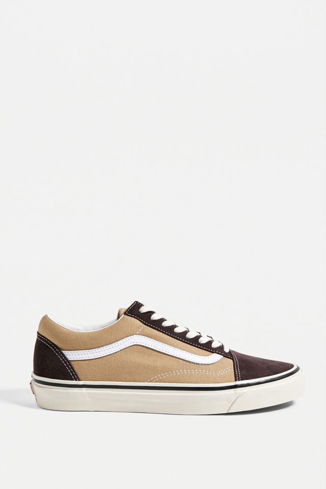 Vans Old Skool Chocolate and Khaki Trainers #3