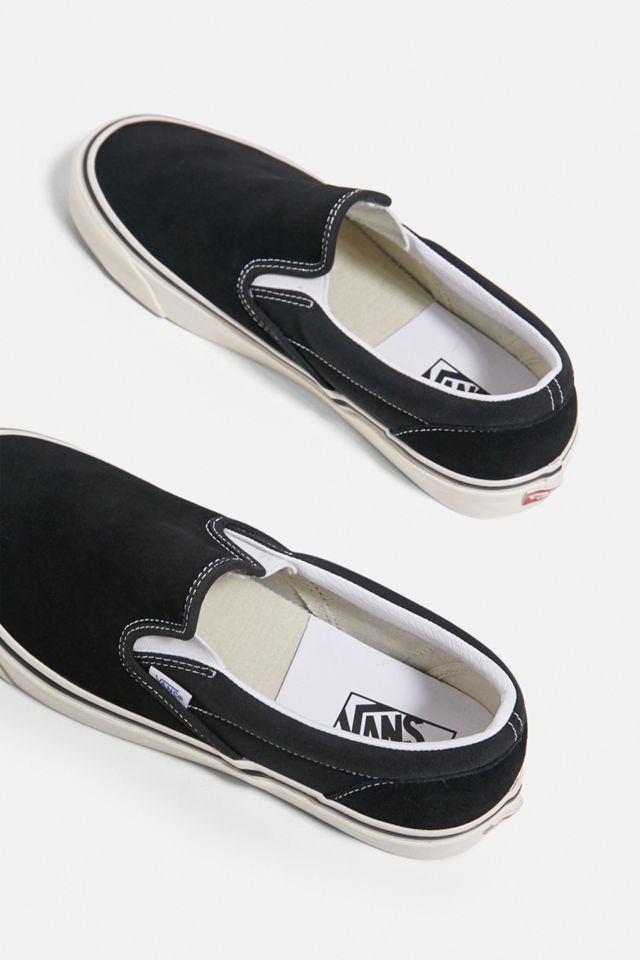 Vans Anaheim Factory Black & Suede Classic Slip-On 98 DX Shoes