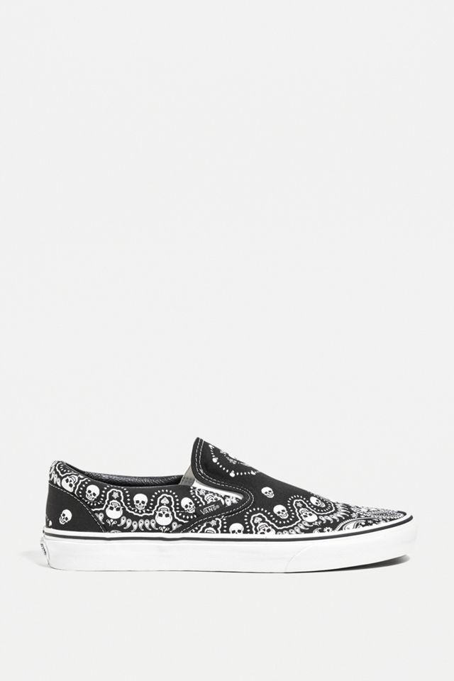 Vans Bandana Print Classic Slip-On Trainers #2