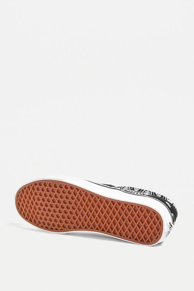 Vans Bandana Print Classic Slip-On Trainers #4