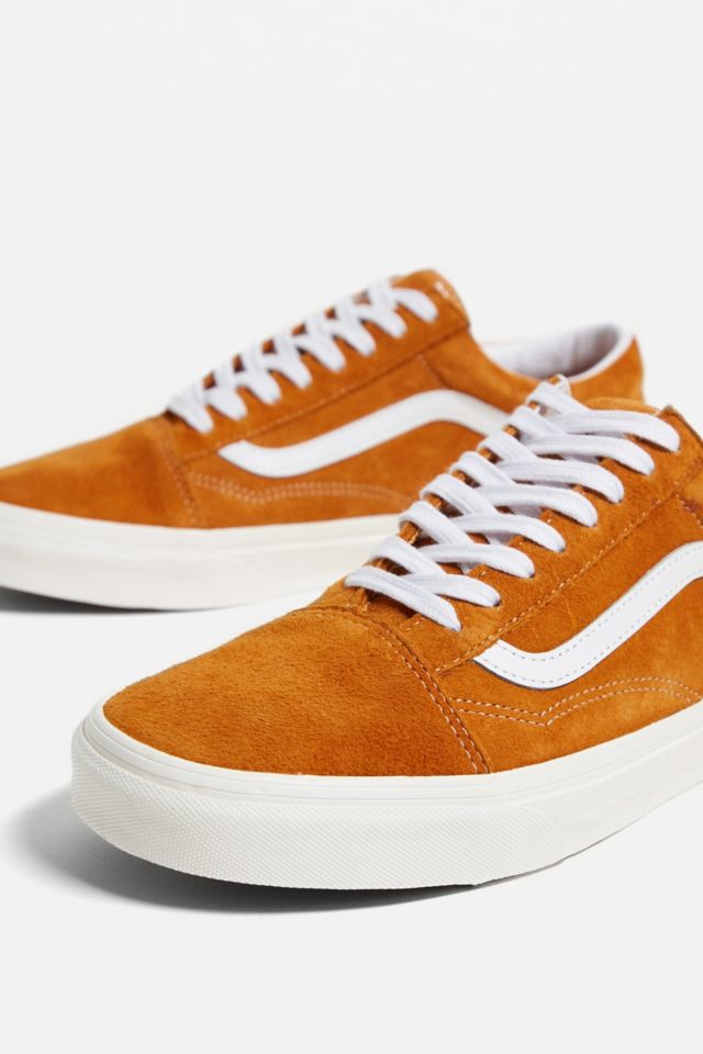 Vans old hotsell school orange