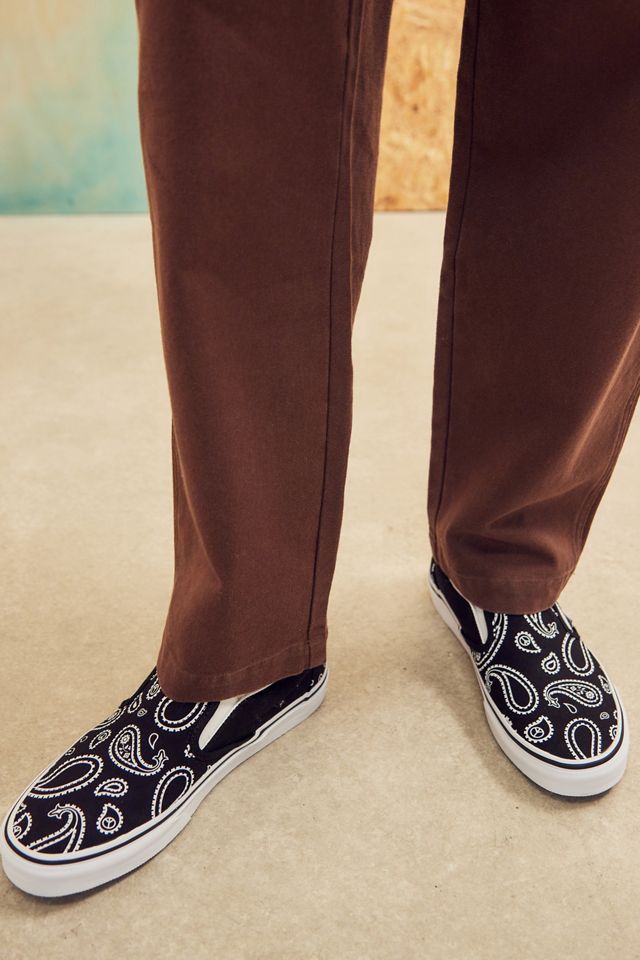 Vans – Slipper-Schuhe „Peace" mit Paisley-Design #1