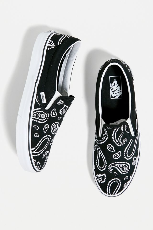 Vans – Slipper-Schuhe „Peace" mit Paisley-Design #3