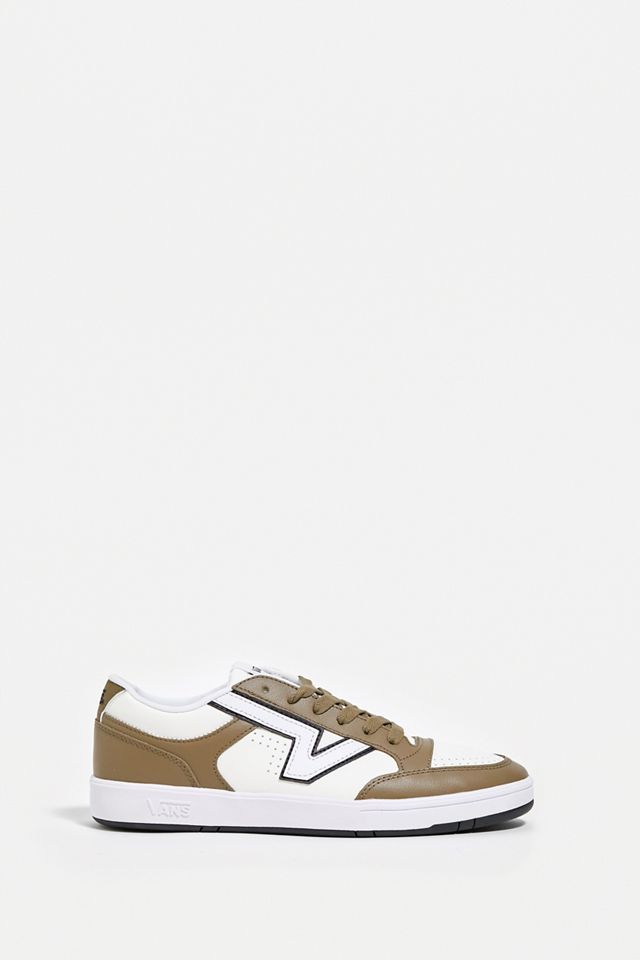 Vans - Baskets Lowland marron orangé et chamallow #3