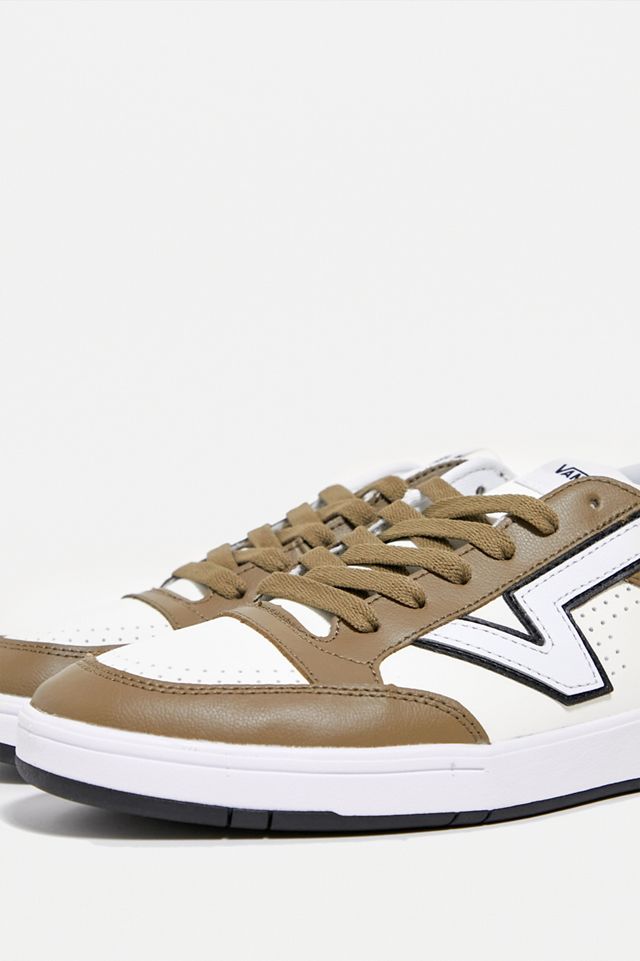 Vans - Baskets Lowland marron orangé et chamallow #5