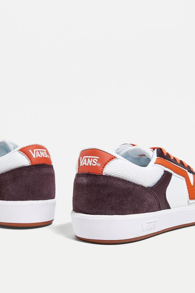 Vans Zapatillas Lowland Burgundy & White #3