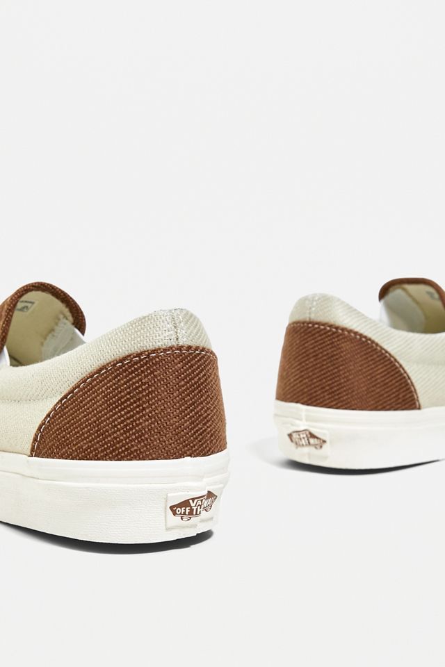 Vans – Schuhe „Desert“ zum Hineinschlüpfen aus Twill in Braun #5