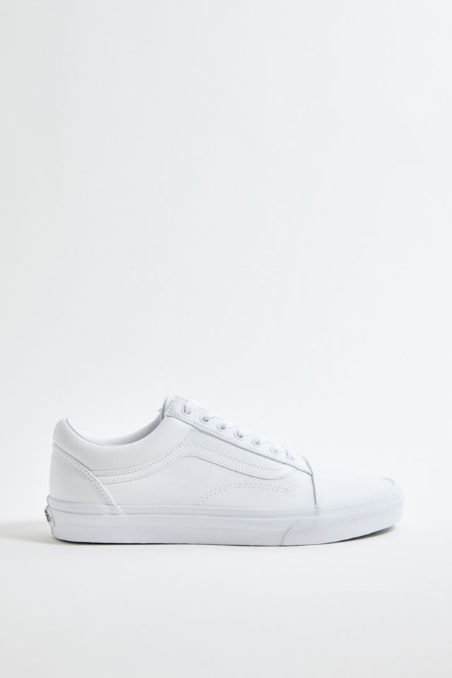 Vans old skool on sale canvas true white