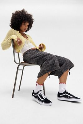 Vans Black & White Old Skool Trainers