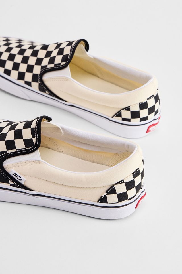 Vans Black & White Checkerboard Slip-On Trainers #3
