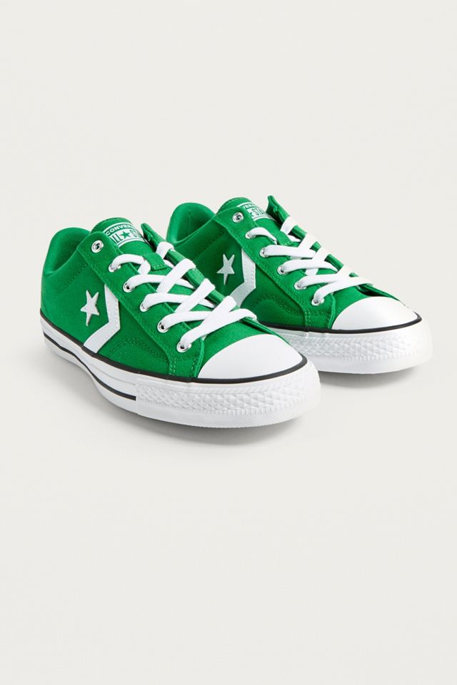 Converse One Star Green Trainers #1