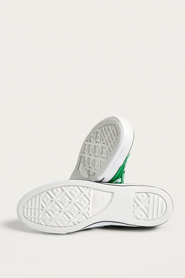 Converse One Star Green Trainers #4