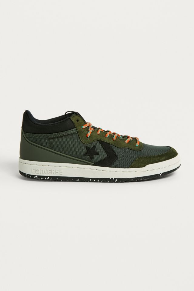exótico Arne sin Converse Fastbreak Mid Green Trainers | Urban Outfitters UK