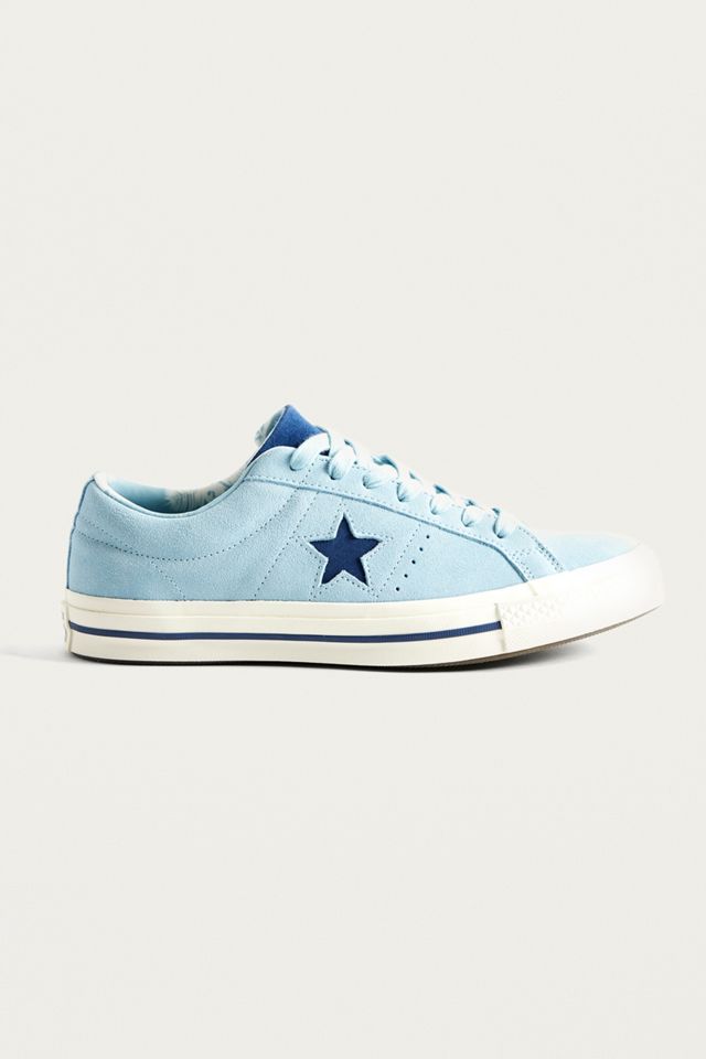 Converse – Sneaker „One Star“ aus Wildleder in Ocean Bliss #5