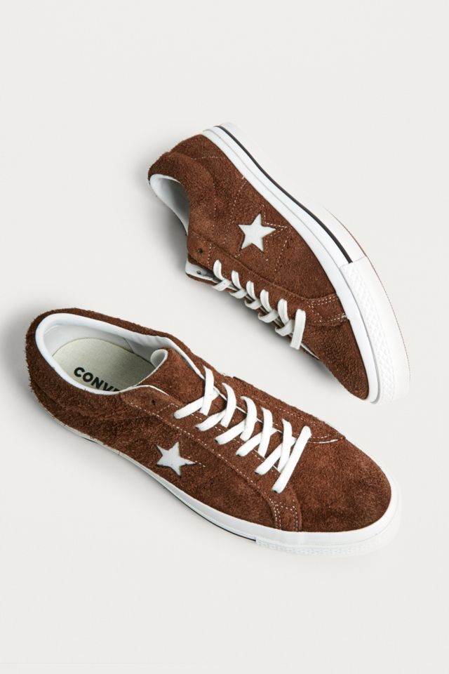 Converse one star clearance chocolate