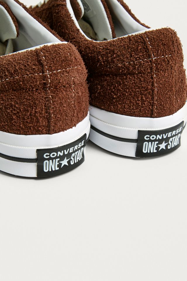 Entrenadores de chocolate Converse One Star #2