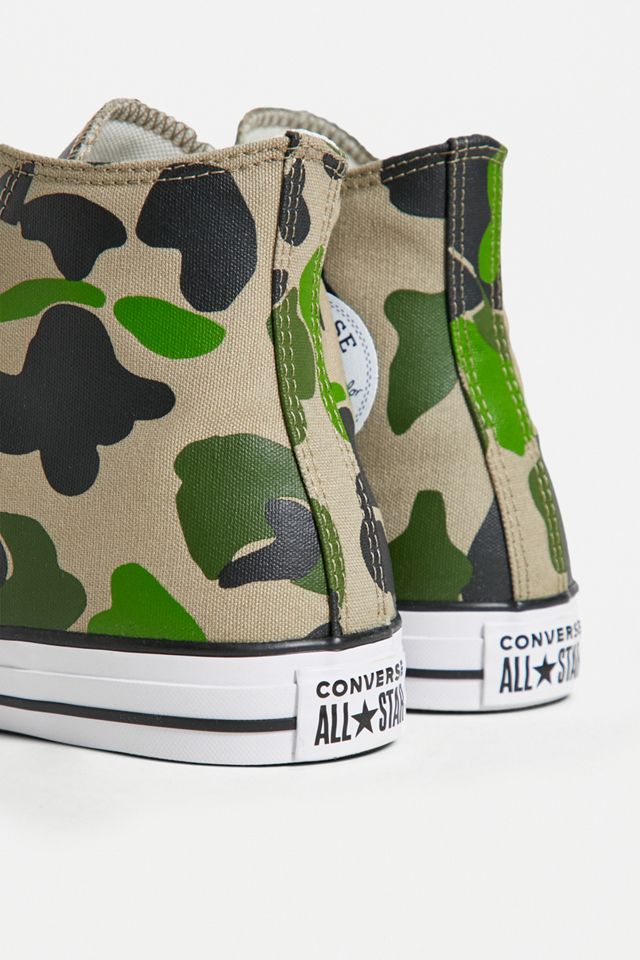 Converse Chuck Taylor All Star Camo High Top Trainers #1
