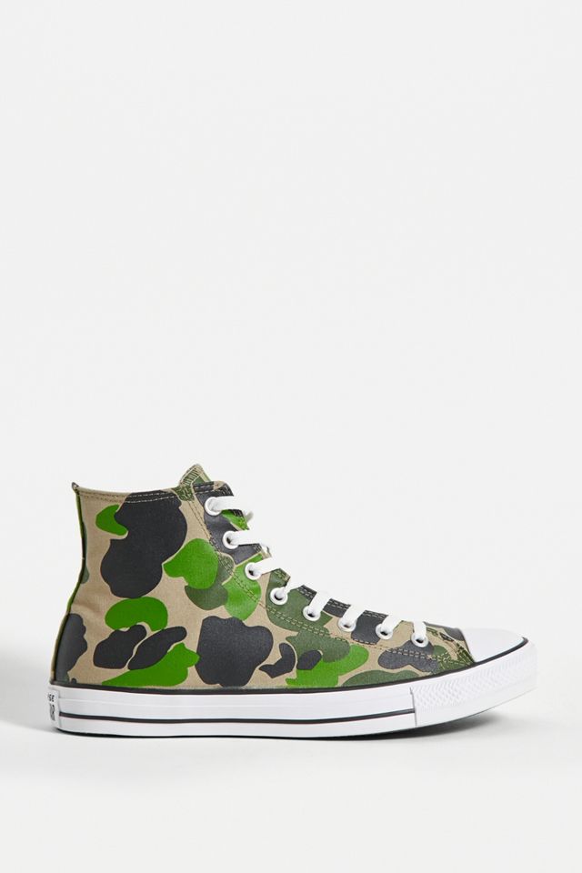 Converse Chuck Taylor All Star Camo High Top Trainers #2