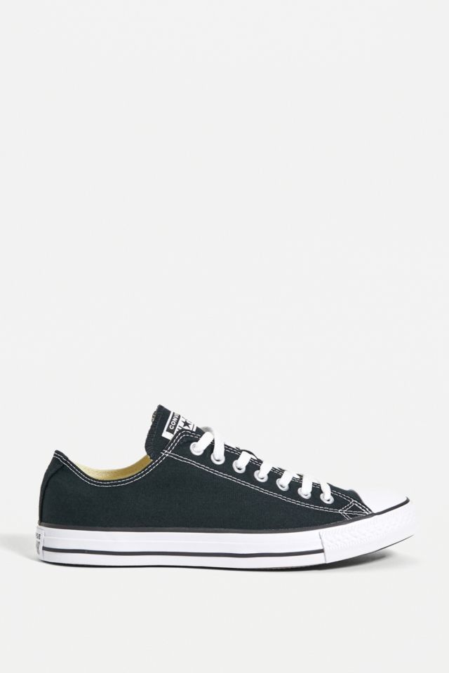 Black converse sale chuck taylor low