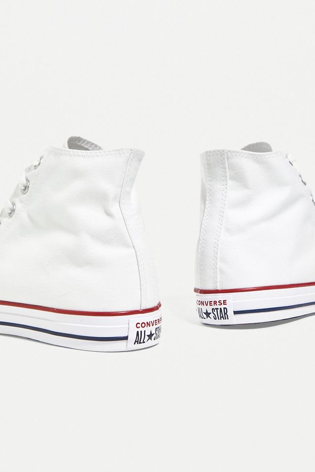 Converse Chuck Taylor All Star White Canvas High Top Trainers #3