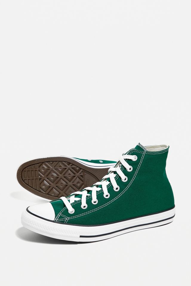 Gloom green converse high on sale tops