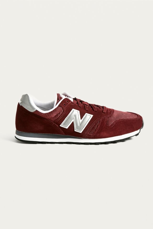 New balance 373 burgundy with outlet pink