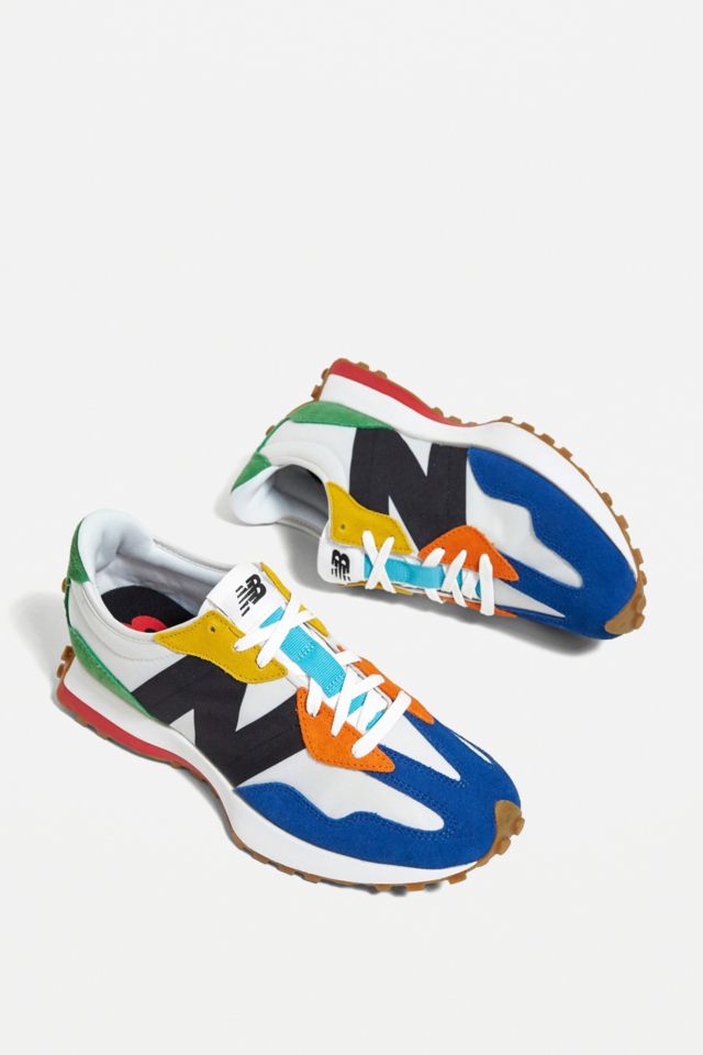 New balance colour store block trainers