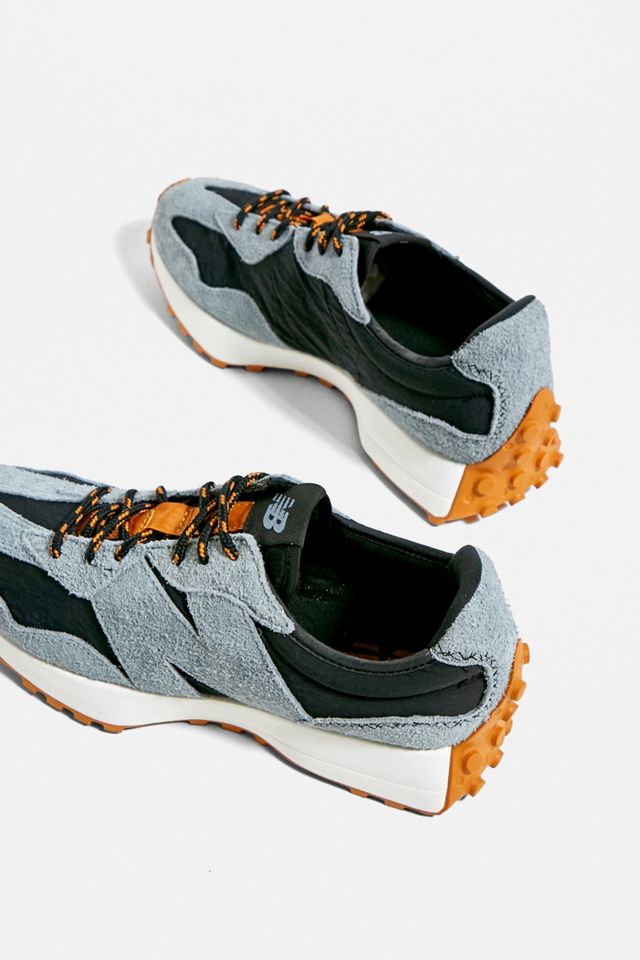 New Balance 327 Navy & Light Blue Trainers #3