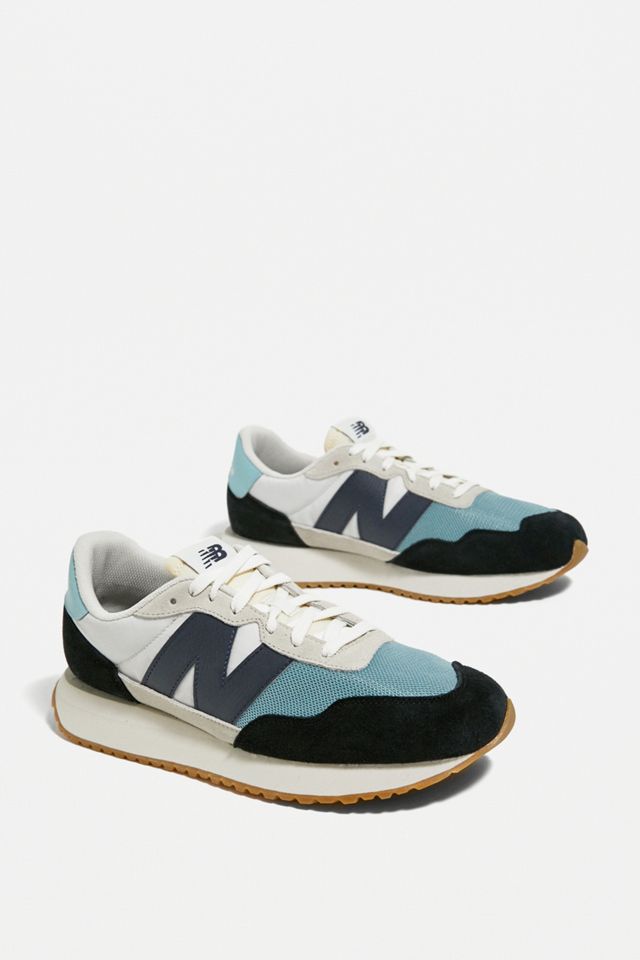 New Balance 237 Grey u0026 Blue Patchwork Trainers | Urban Outfitters UK