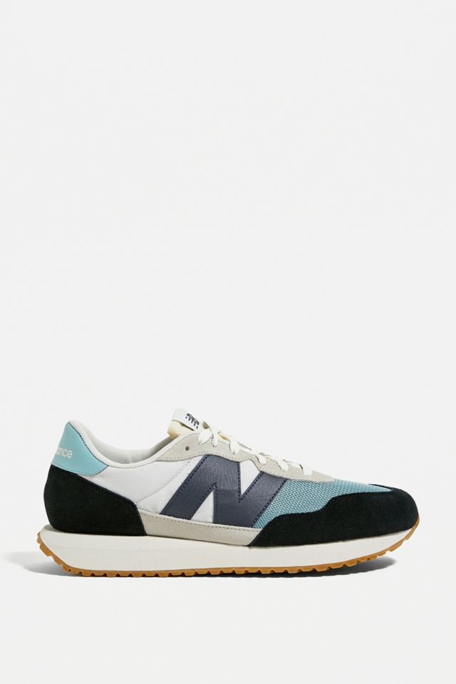 New Balance - Baskets 237 patchwork gris et bleu #2