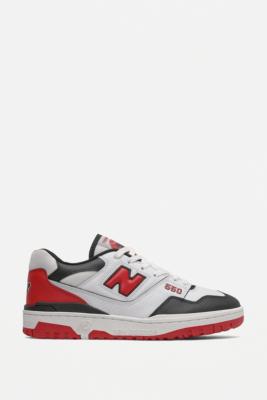 new balance red trainers