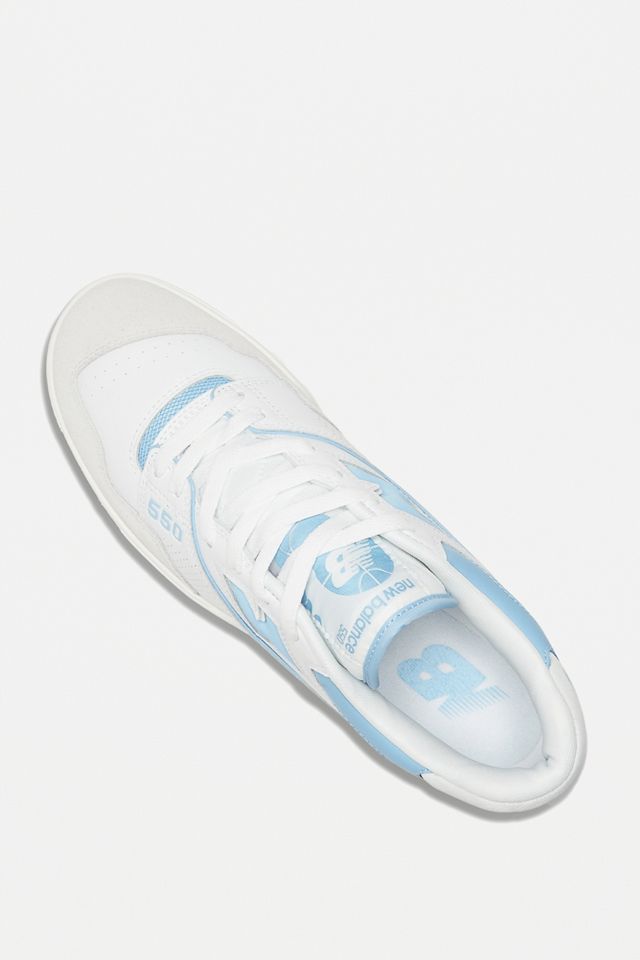 New Balance - Baskets BB550 blanches et bleues #3