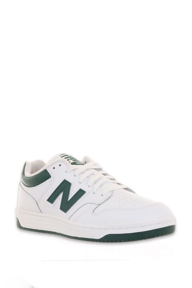 New Balance Scarpe da ginnastica BB480 bianche e verdi #4