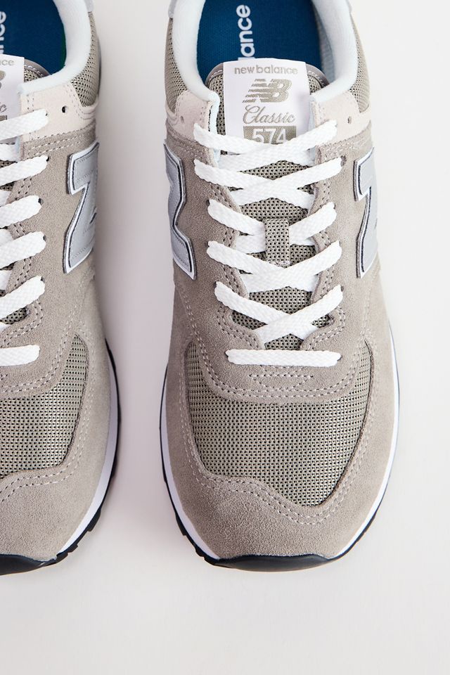 New Balance Grey 574 Trainers #4