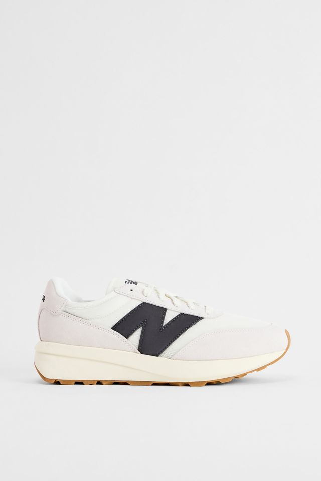 New Balance Ecru Black 370 Trainers #2