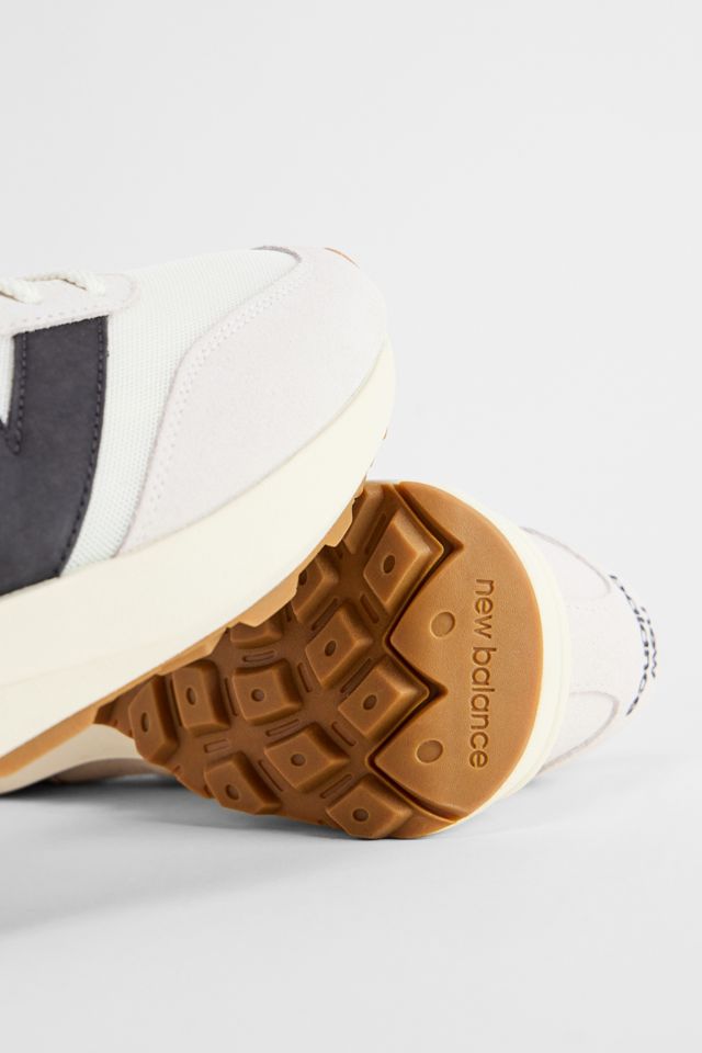 New Balance Ecru Black 370 Trainers #3