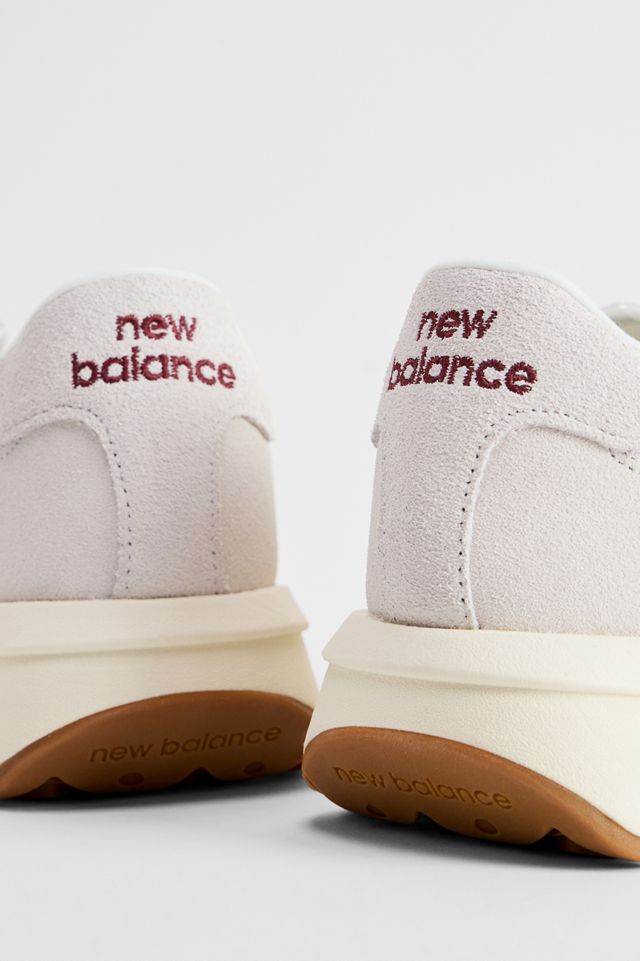 Scarpe da Ginnastica New Balance Ecru Borgogna 370 #1