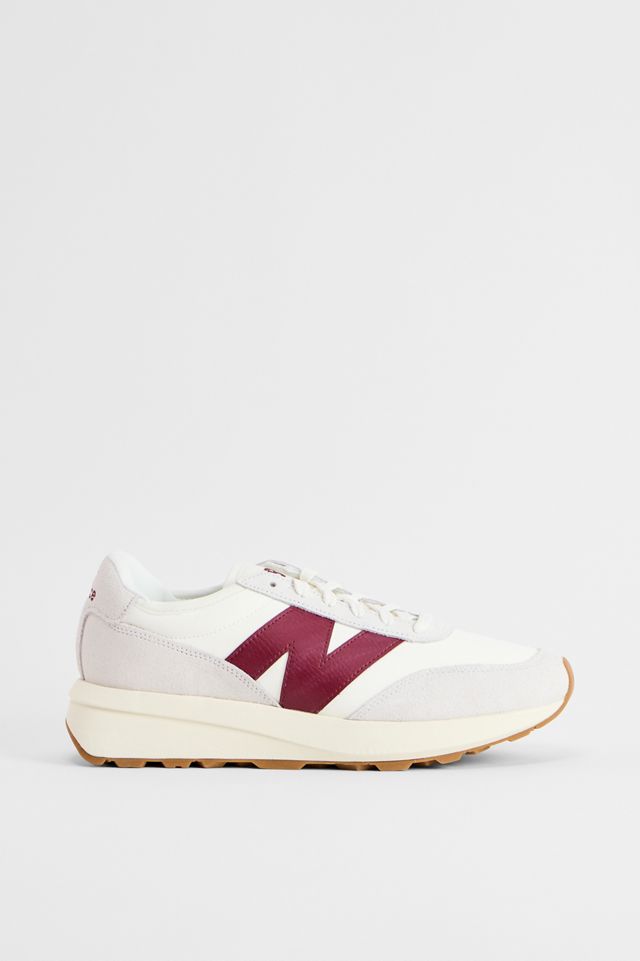 Scarpe da Ginnastica New Balance Ecru Borgogna 370 #2