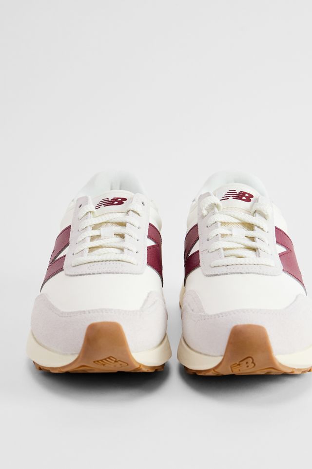 Scarpe da Ginnastica New Balance Ecru Borgogna 370 #3