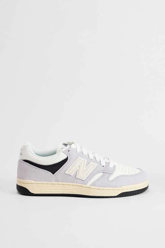 New Balance Grey & White 480 Trainers #1