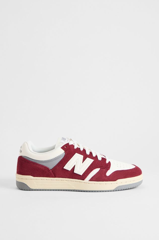 New Balance Burgundy 480 Trainers #1