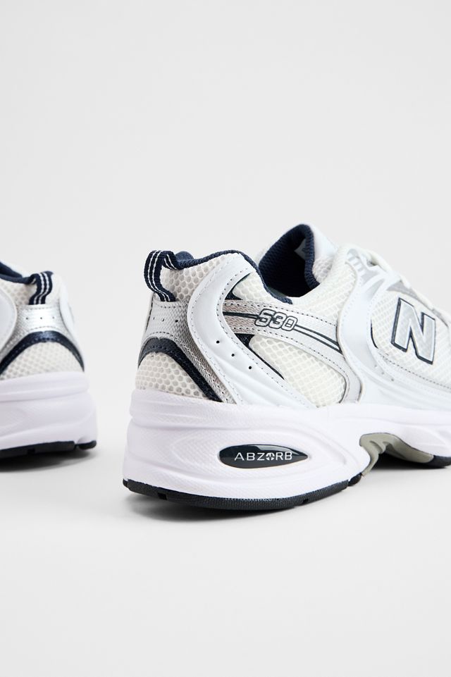 New Balance White 530 Trainers #3