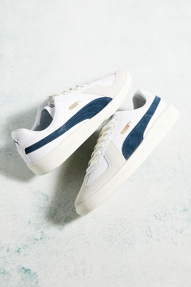 PUMA White Army Trainer Suede Trainers